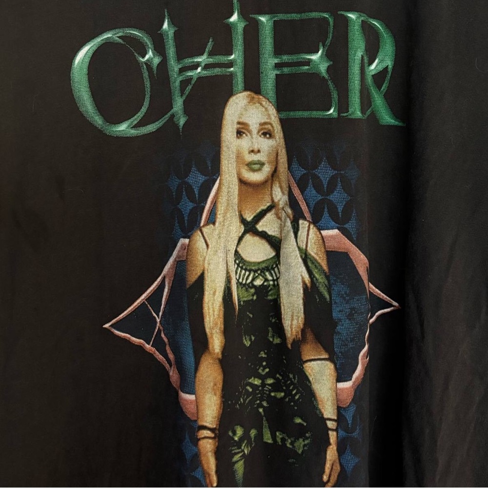 Vintage Official CHER Farewell Tour 2002 Concert Tee